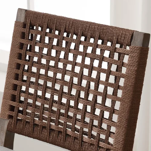 Miniatura 6 de LZAREAL Juego de 4 sillas de comedor estilo granja tapizadas de tela de lino, sillas de cocina y comedor modernas de mediados de siglo con respaldo