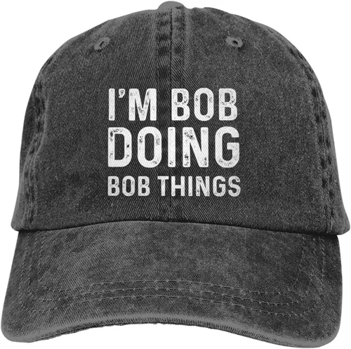 Miniatura 7 de Im Bob Doing Bob Things - Gorra de béisbol para hombre, gorras de moda