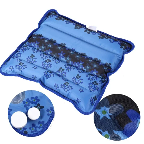 Miniatura 2 de Cojín de hielo fresco, cojín de enfriamiento de agua, cojín de enfriamiento de verano, cojín extraíble para automóvil, almohadilla de asiento