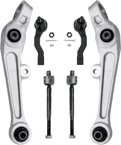 Miniatura 95 de Detroit Axle - Kit de brazos de control de extremo delantero 4WD para Ford 04-08 F-150, 06-08 Lincoln Mark LT, 4 extremos de barra de acoplamiento