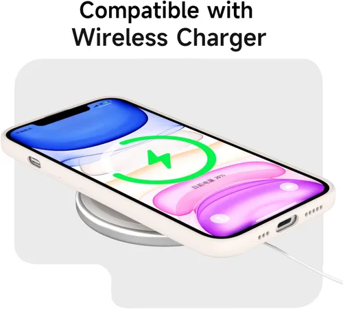 Miniatura 6 de Funda de silicona para iPhone 11, funda delgada de gel de goma suave para mujeres y niñas, bonita funda de teléfono de TPU mate con protección