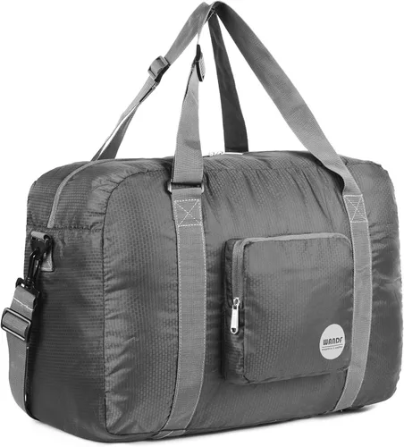 WANDF for Spirit Airlines - Bolsa de viaje plegable de 18 pulgadas, bolsa de transporte para mujeres y niñas