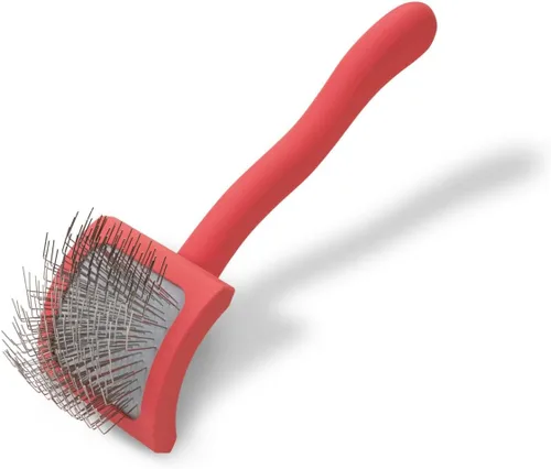 Chris Christensen Baby G Dog Slicker Brush para perros (Goldendoodles, Labradoodles, Poodles), novio como un profesional, estilo desenredante de