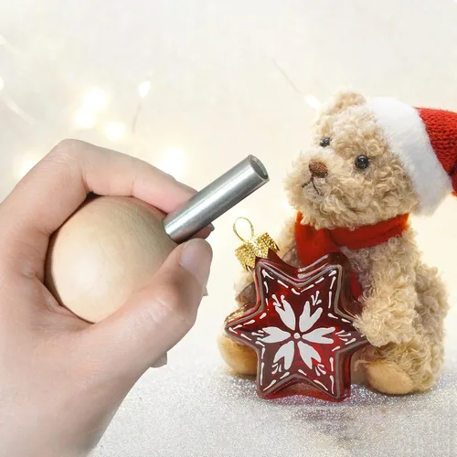 Miniatura 7 de UPTTHOW Herramienta auxiliar para fijar ojos y arandelas de seguridad, ojos y narices de muñeca para amigurumi, ojos de oso arreglar, utensilios