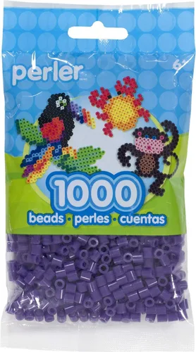 Miniatura 27 de Perler 80-15213 Cuentas fusibles para manualidades, 1000 piezas, naranja albaricoque