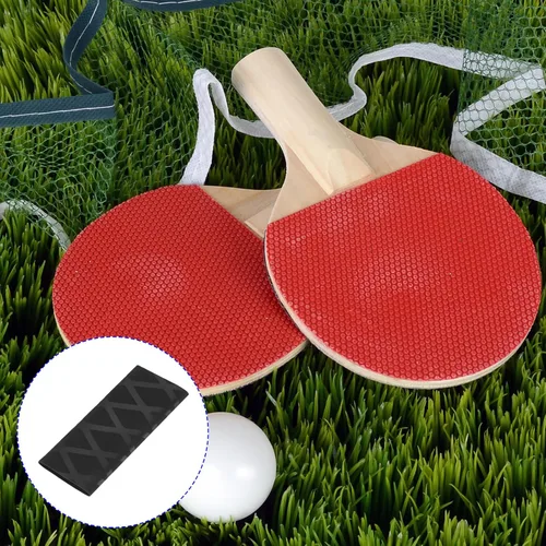 Miniatura 2 de M METERXITY Cinta de agarre para raqueta de tenis de mesa, empuñaduras de pala de goma suave aplicadas al mango de agarre de ping-pong