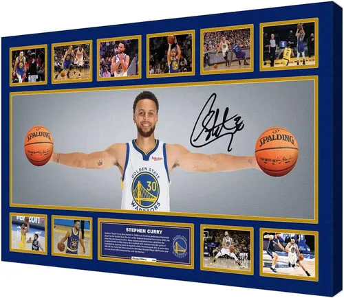 Miniatura 5 de Póster Firmado de la Superestrella del Baloncesto Victor Wembanyama Para Habitaciones de Niños Fanáticos Decoración de Pared del Dormitorio