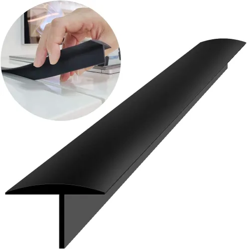 Miniatura 13 de Fundas de silicona para huecos para encimera de cocina, resistentes al calor, no pegajosas, sellos de relleno entre encimera, estufa, horno, Blanco