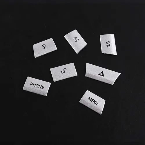 Miniatura 2 de YIWANG 7 unids aleación de aluminio coche interior centro control multimedia interruptores botón etiqueta para Jaguar XF 2012 2013 2014 2015
