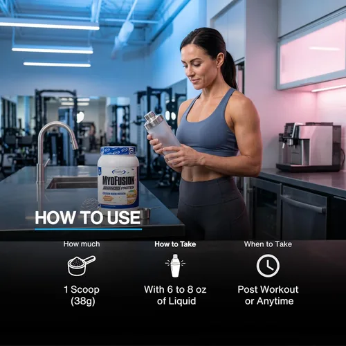 Miniatura 5 de Gaspari Nutrition Myofusion Advanced Protein, mezcla de proteínas con proteína de suero de leche, proteína de caseína y proteína aislada, baja
