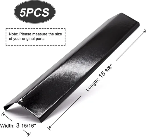 Miniatura 2 de Criditpid Piezas de repuesto para placas de calor para parrilla Brinkmann 810-3660-S, 810-2512-S, 810-8411-5, 810-2511-S, repuesto de domador
