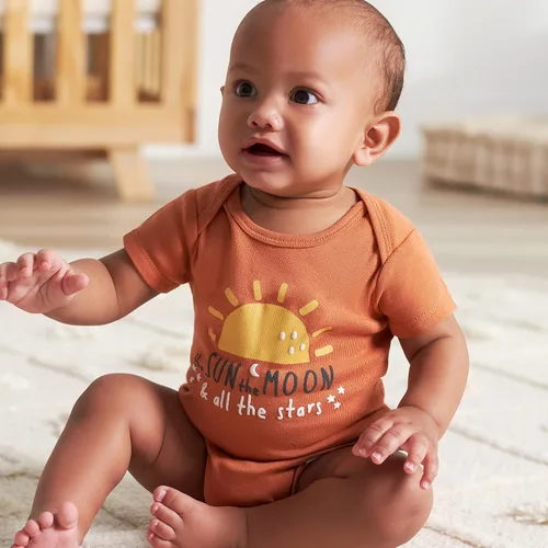 Miniatura 4 de Gerber - Conjunto de 5 mamelucos para niña bebé