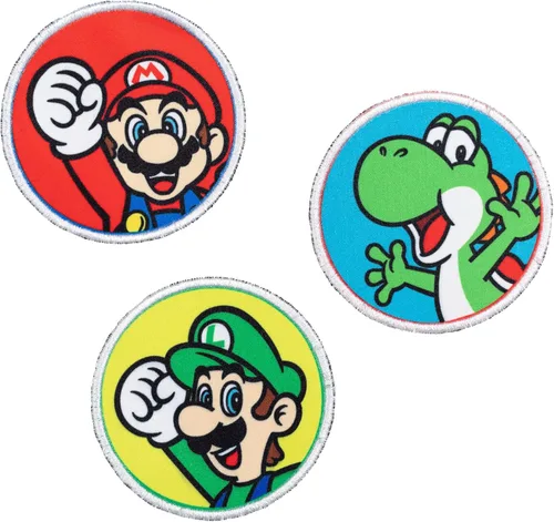 Miniatura 5 de Super Mario Luigi Mario Yoshi Raglan Swim Rash Guard - Conjunto de troncos de natación