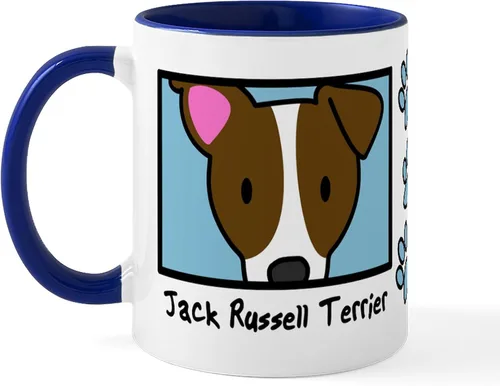 Miniatura 44 de CafePress Taza de café de cerámica Anime American Eskimo de 11 oz (11.0 fl oz)