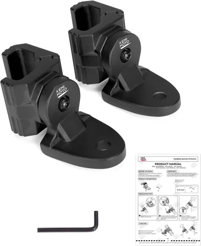 Miniatura 9 de KEMIMOTO 2 soportes para luz de látigo UTV, soportes de barra de luz, antena CB, compatible con Polaris Ranger General Can-Am Defender Commander