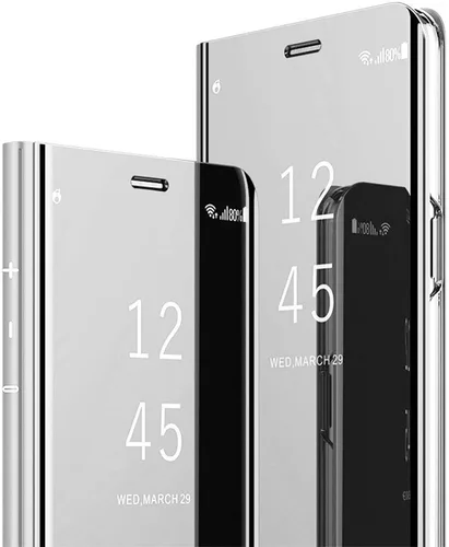 Miniatura 10 de Funda inteligente para Galaxy S22 Ultra Sleep/Wake Window's View Design Flip 360 de cuerpo completo protector de pantalla integrado delgado y duro