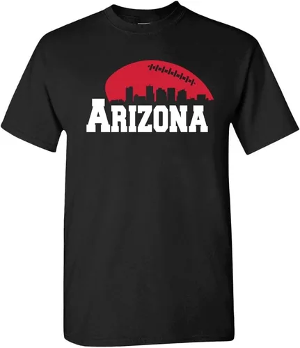 Miniatura 58 de Xtreme Apparrel City Skyline - Camiseta de hombre para los aficionados al fútbol americano Baltimore - Camisa púrpura