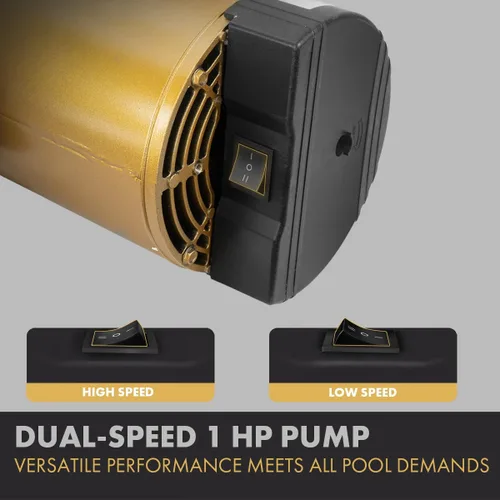 Miniatura 6 de XtremepowerUS Bomba de piscina de velocidad variable 1HP para piscina sobre el suelo y spa 230 V 2 "adaptador de montaje NPT incluido 6,660 GPH