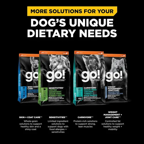 Miniatura 6 de Go! Solutions Digestion + Gut Health - Alimento seco de salmón para perros, croquetas premium sin pollo para bienestar gastrointestinal y digestivo