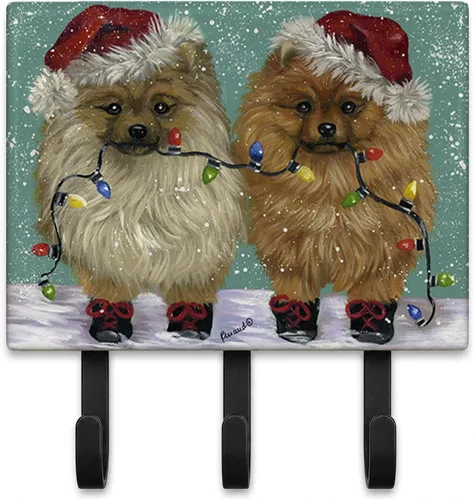 Miniatura 19 de Caroline's Treasures Bichon Frise Sisters - Ganchos para correa o llavero, multicolor