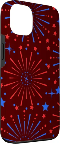 Miniatura 3 de Funda patriótica para iPhone 13 4 de julio con la bandera de Estados Unidos y la independencia de Estados Unidos