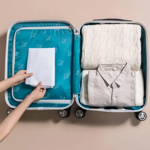 Miniatura 7 de ZOSTLAND Secadora de ropa portátil de 6 minutos, bolsa de secado auxiliar de secado rápido, ropa de secado rápido, espacio reutilizable, mini Abrigo