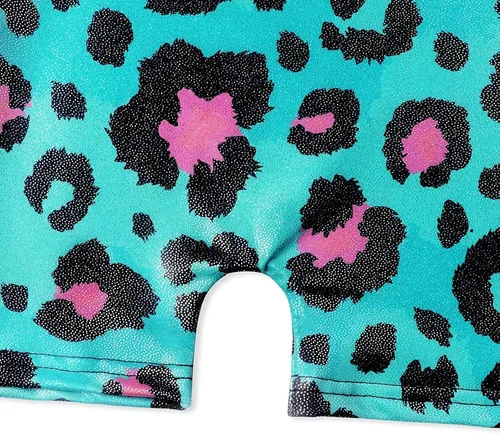 Miniatura 7 de EQSJIU Leotardos de gimnasia para niñas y niños mosaico sirena mariposa estrellas leopardo galaxia teñido anudado cosmos leopardo