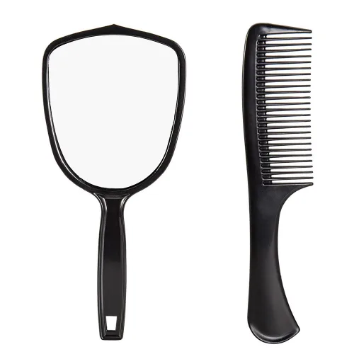 Miniatura 5 de Juego de 5 cepillos y peine para el cabello, cepillo desenredante con cerdas suaves IntelliFlex para mujeres y hombres (azul)