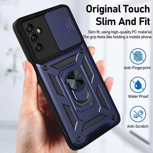 Miniatura 6 de Para Samsung Galaxy A13 5G Caso: Caja Del Teléfono Con Protector De Pantalla Para Samsung Galaxy A13 5G - Azul