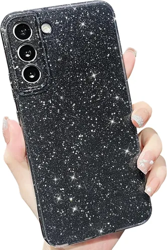Miniatura 18 de MINSCOSE Compatible con Samsung Galaxy S22 Plus Case, Bonito Color Neón Brillante, con Purpurina Brillante Delgada Resistente a Golpes de Silicona