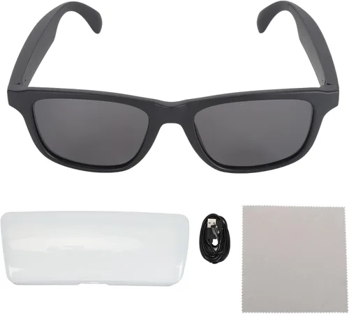Miniatura 7 de Gafas inteligentes con audio de oído abierto, gafas de sol Bluetooth para actividades al aire libre para hombres, gafas de audio inteligentes