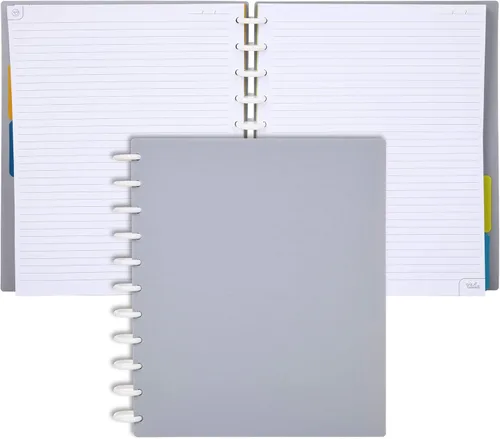 Miniatura 112 de Talia - Cuadernos de notas con tapas, planificador, personalizables, (Azul de Verano, Junior (5.5 pulgadas x 8.5 pulgadas)) Azul verano