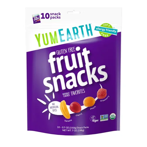YumEarth - Botana orgánica de frutas tropicales