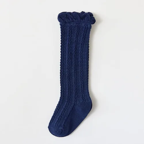 Miniatura 7 de Toptim Calcetines altos de punto trenzado para bebés y niñas