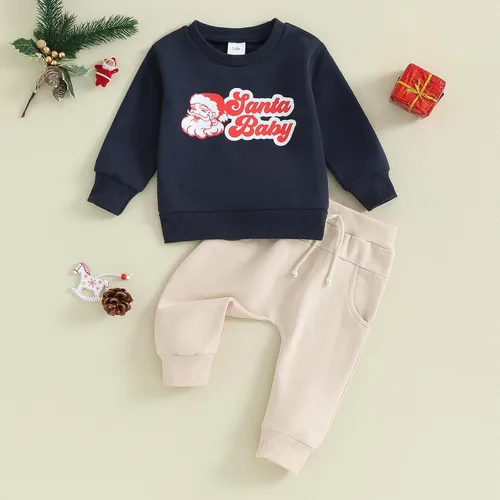 Miniatura 2 de Ropa de Halloween para bebé, sudadera de manga larga con diseño de calabaza, conjunto de pantalones de fiesta de Halloween para otoño e invierno