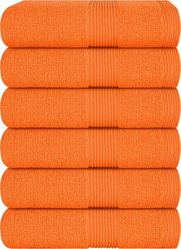 Miniatura 73 de Belizzi Home Toallas de Baño Extragrandes Premium de Algodón Paquete de 2, 35x70 - 100% Algodón Puro - Ideal para Uso Diario - Ultra Suave y Morado