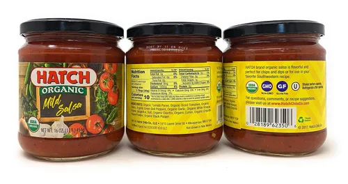 Miniatura 2 de Hatch Organic Salsa - Suave - Paquete de 3