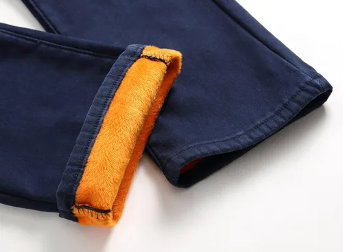 Miniatura 6 de FREDD MARSHALL - Jeans elásticos y ajustado para hombre con forro polar
