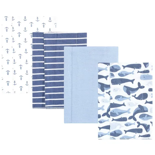 Miniatura 326 de Hudson Baby - Paños unisex de franela de algodón para bebé, bosque, talla única