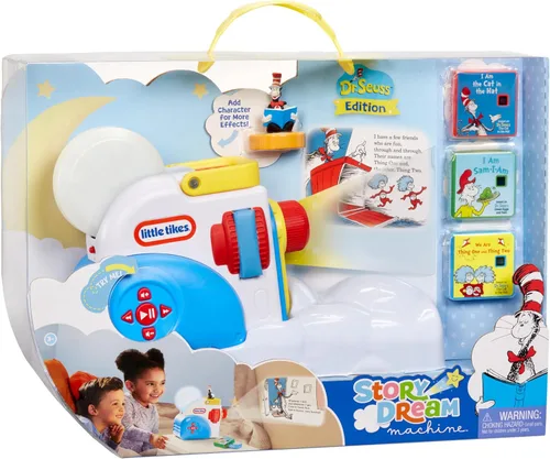 Miniatura 4 de Little Tikes Story Dream Machine Dr. Seuss - Paquete de iniciación, cuentos, libros, personaje de reproducción de audio, regalo y juguete para niños
