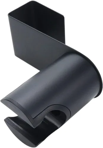 Miniatura 2 de Pulverizador de bidé inoxidable 304 con base de gancho para inodoro, color negro (paquete de 1)
