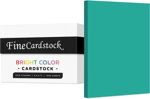 Miniatura 13 de Papel de alta calidad para tarjetas de colores, caja de 1000 hojas, cartulina de peso medio de 65 libras, perfecta para suministros escolares, artes