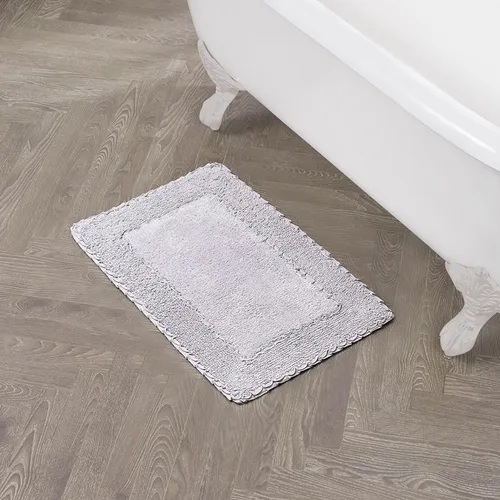 Miniatura 41 de Laura Ashley Ruffle tapete para baño de algodón de 17 x 24 pulgadas