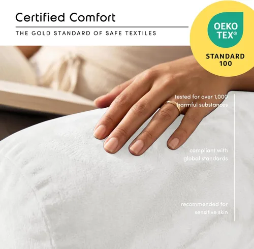 Miniatura 5 de Nestl Almohada de lectura para niños y adolescentes con espuma viscoelástica triturada, almohadas de respaldo para leer, ver y jugar, uso