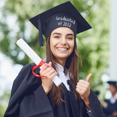 Miniatura 3 de 576 piezas de 8 hojas de calcomanías de letras de graduación, letras de vinilo autoadhesivas, calcomanías de números del alfabeto, calcomanías