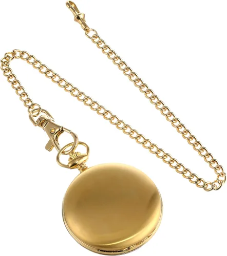 Miniatura 2 de Charles-Hubert, Paris 3780-G Reloj de bolsillo mecánico chapado en oro, Oro, Mecánico
