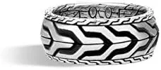 Miniatura 2 de John Hardy Anillo de cadena clásico Asli de 0.394in para hombre, Metal