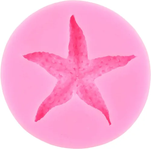Miniatura 6 de Molde de silicona para fondant de temática marina, molde de silicona para estrellas de mar, mini moldes para hornear para decoración de tartas