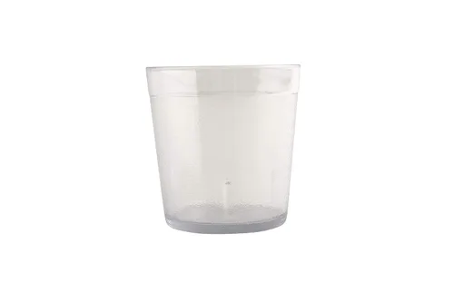Miniatura 28 de G.E.T. 6608-1-CL-EC - Vasos de plástico resistentes para restaurantes, 8 onzas, transparentes (juego de 4)