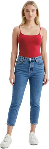 Miniatura 14 de Emmalise Camisola larga casual básica para mujer, con tirantes ajustables, top en capas